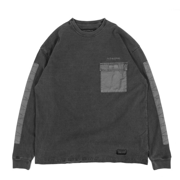 Neighborhood Design Pigment Dyed Longsleeve T-Shirt 232UNNH-CSM05