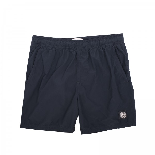 Stone Island Nylon Logo Patch Swim Shorts