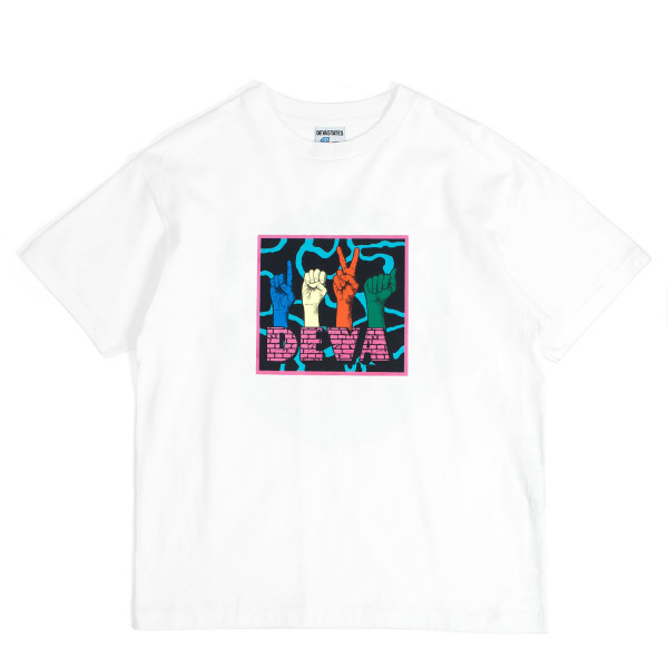 Deva States Dash GFX T-Shirt DSA2W202S26 White