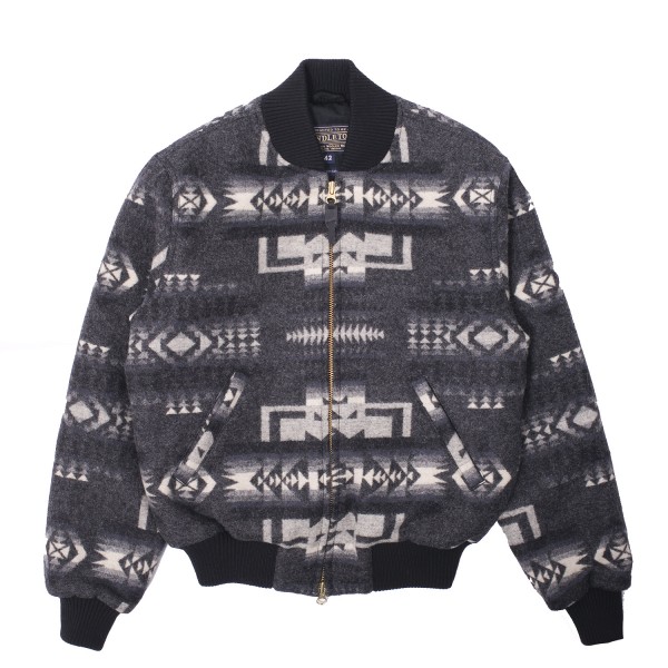 Pendleton Wool Bomber Jacket Made in Italy