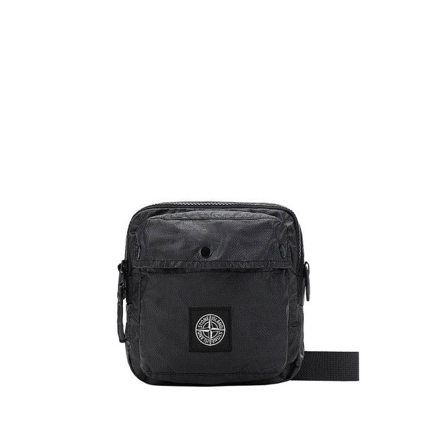 Stone Island Mussola Gommata Canvas Print Map Bag