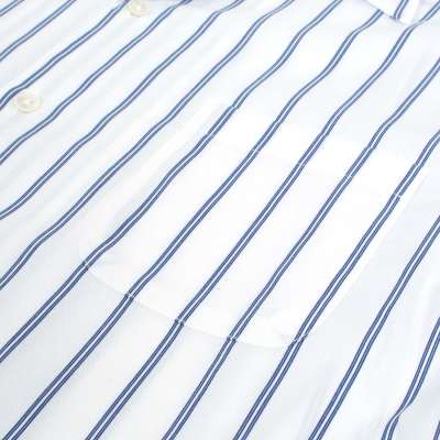 Wacko Maria Striped Open Collar Shortsleeve Type-2 Shirt