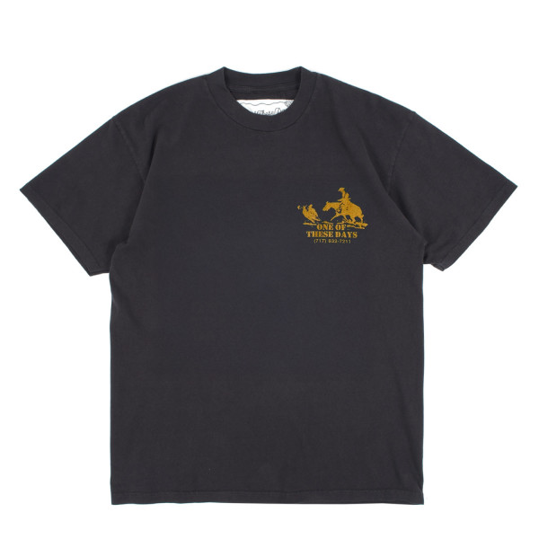 One Of These Days Round Up T-Shirt 01D-04-040 Black