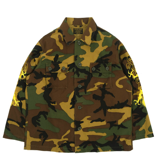 Wacko Maria Tim Lehi Woodlandcamo Army Type-1 Overshirt