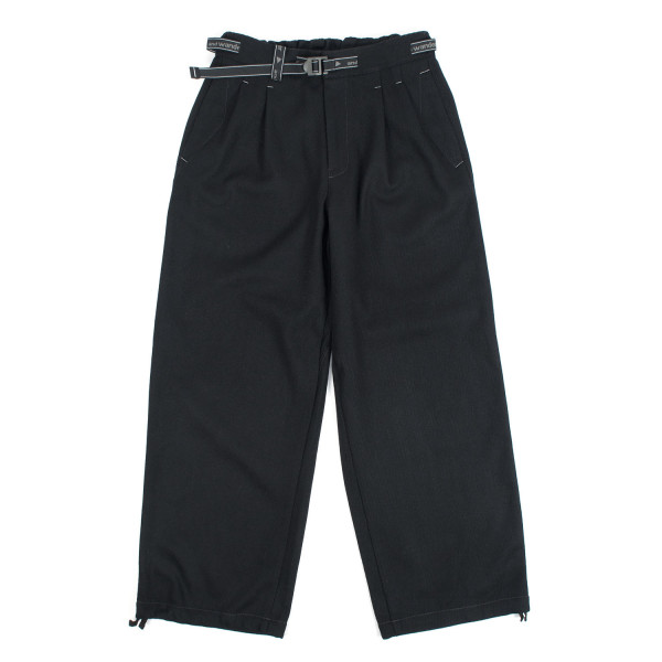 and Wander Rewool Tweed Wide Pants 5745282099 Black
