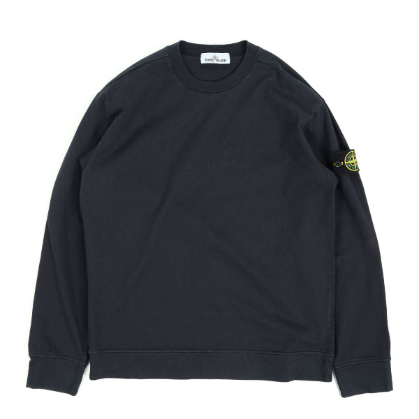 Stone Island Garment Dyed Heavy Cotton Longsleeve T-Shirt