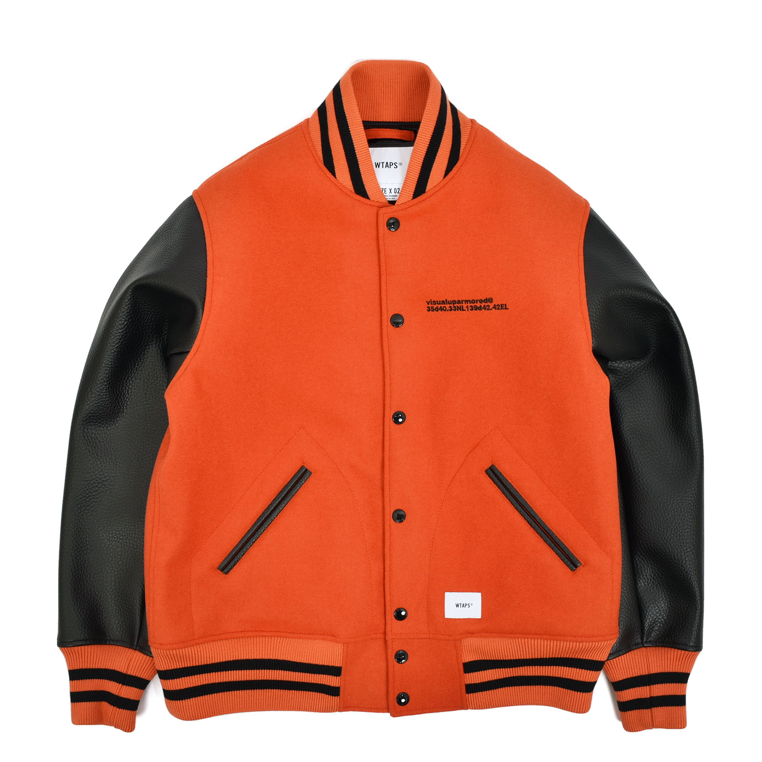 WTAPS CLUB JACKET WOPO MELTON バーシティー