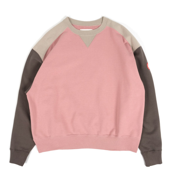 Cav Empt Panel Shoulder Crewneck Sweatshirt CES24CS12