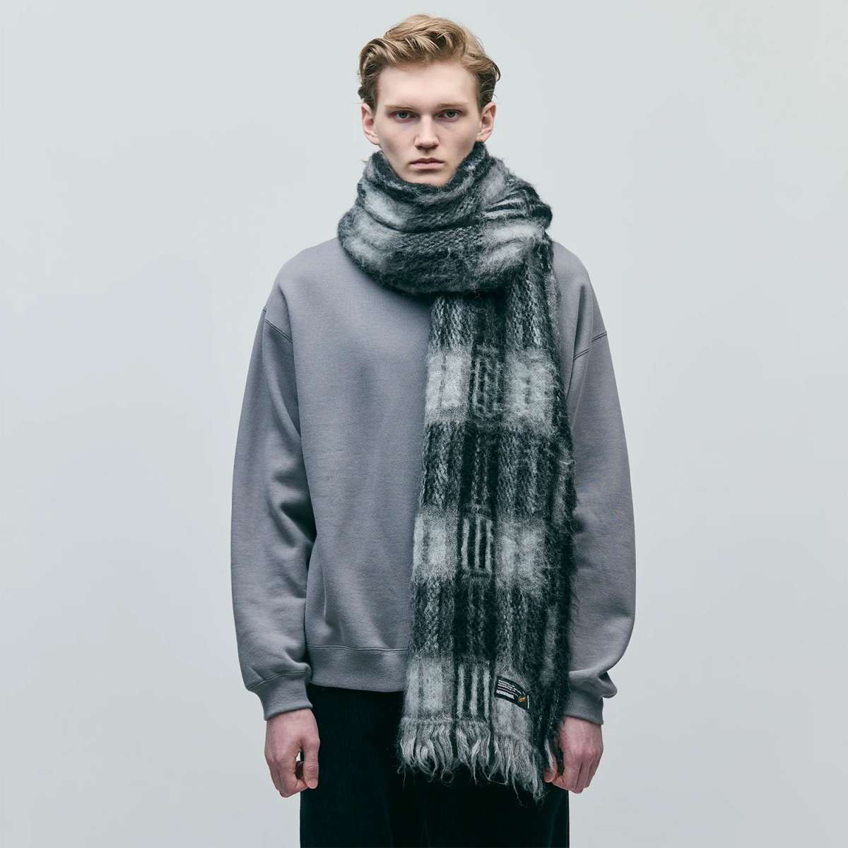 小物 NEIGHBORHOOD MOHAIR CHECK MUFFLER 25AW NEIGHBORHOOD MOHAIR CHECK MUFFLER 25AW - メルカリ
