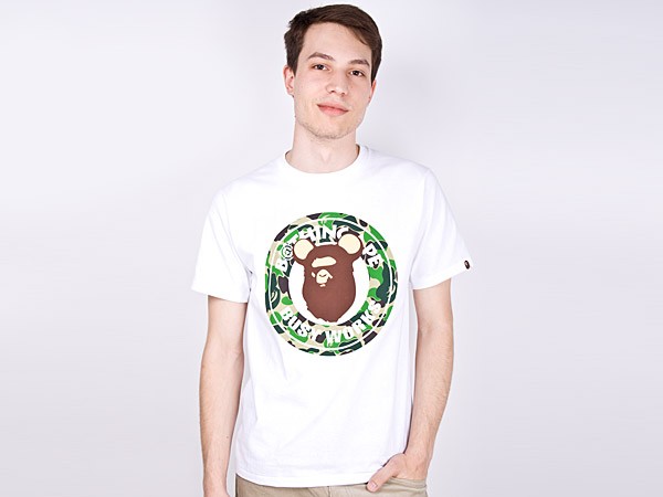 A Bathing Ape Bearbrick Busy Works T-Shirt