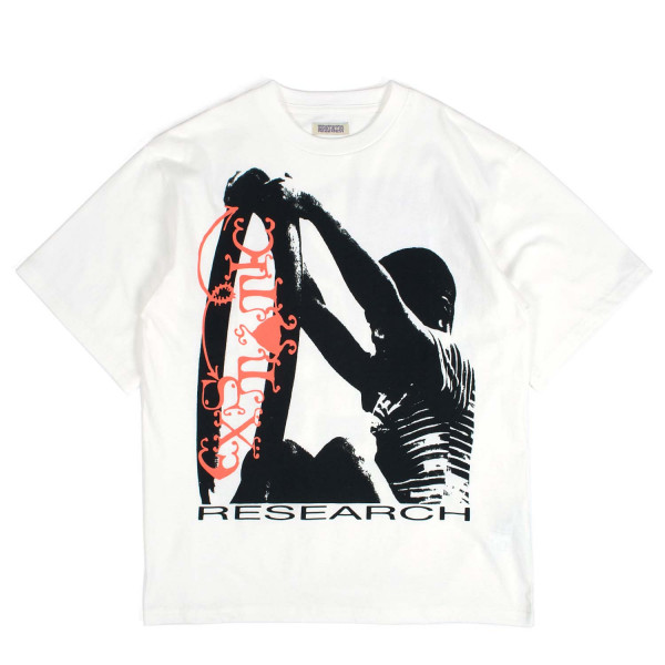 Ecstatic Research Come Down T-Shirt 26AW-EX-24 White