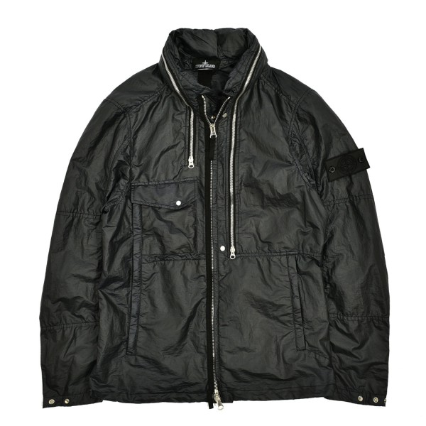 Stone Island Shadow Project Striped Nylon Metal Jacket