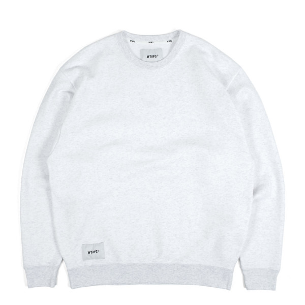 Wtaps Sign-YD Crewneck Sweatshirt 261ATDT-CSM01 Light Grey