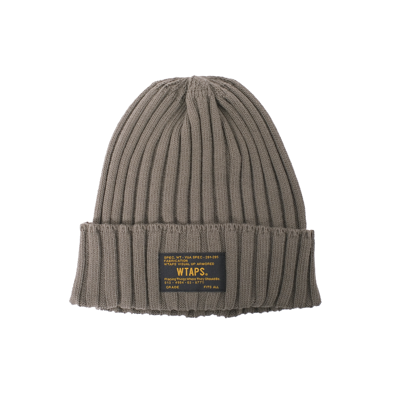 Wtaps Black Watch Beanie Cool Max 