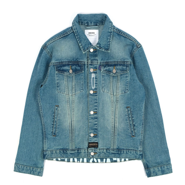 Deva States Grit Denim Trucker Jacket DSE5WBL201S24