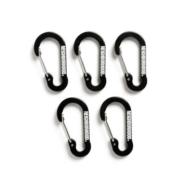 Neighborhood Carabiner Set 261WFNH-AC07 Black