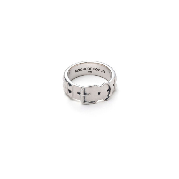 Neighborhood Silver Studs Belt Ring 252IVNH-AC01 Silver