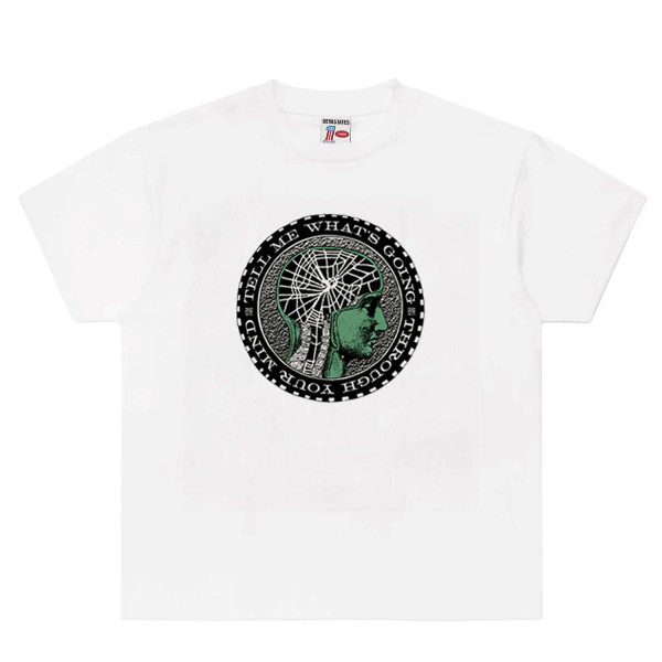 Deva States Facet GFX Retro T-Shirt DSA2W208F26 White