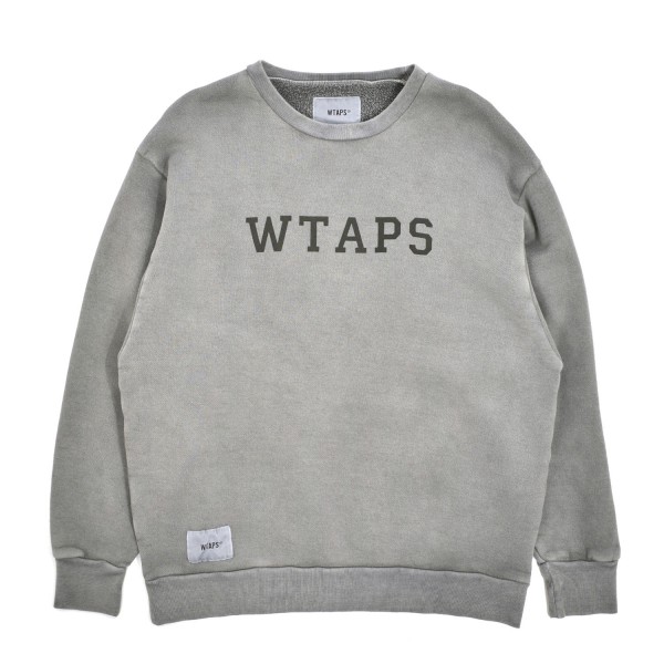 Wtaps College Design Crewneck Sweatshirt