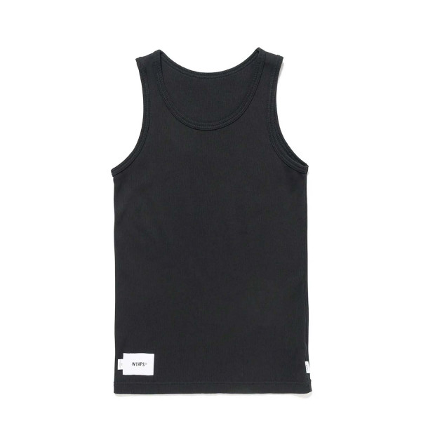 Wtaps Sign Tank Top 261ATDT-CSM33 Black