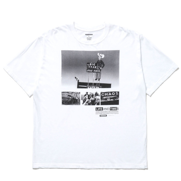 Neighborhood X Osamu Nagahama SS-4 T-Shirt 261PCNON-ST04 White