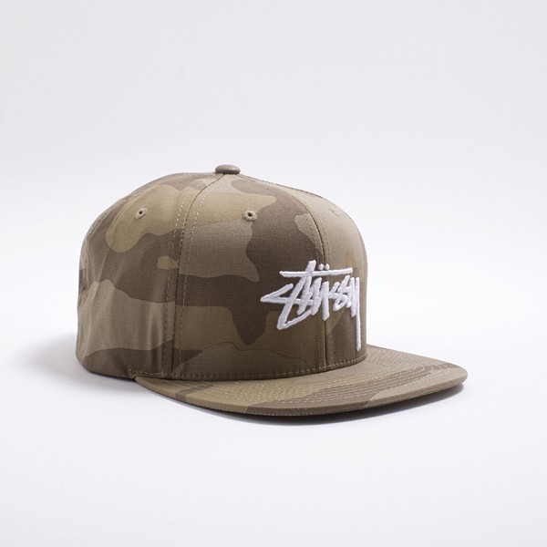 Stussy Camo Stock Snapback Ballcap