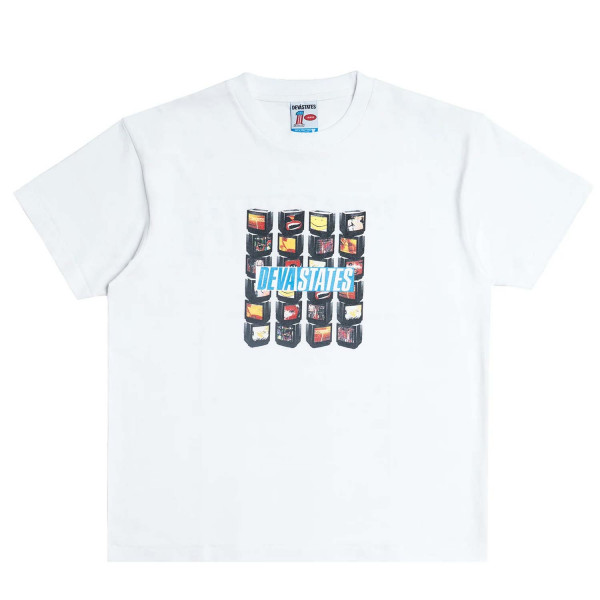Deva States Broadcast T-Shirt DSA2W214S26 White