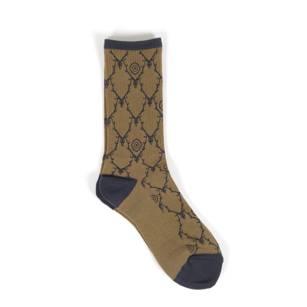 South2 West8 Skull & Target Socks MR683