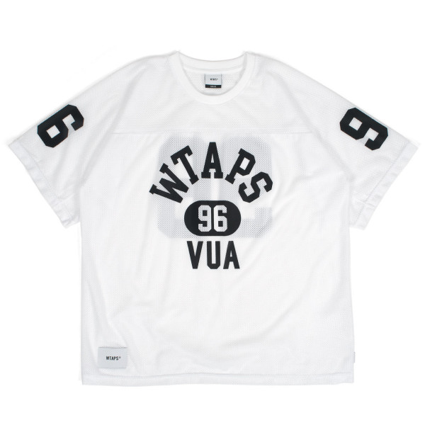 Wtaps QB Football T-Shirt 251ATDT-CSM27 White