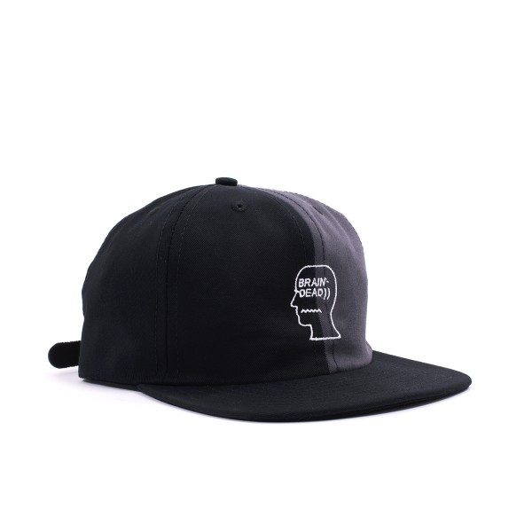 Brain Dead Split Color Logo Hat