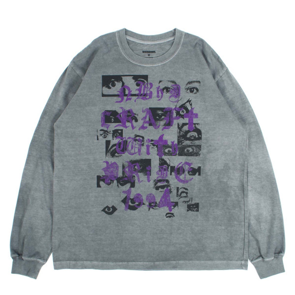 Neighborhood NH LS-5 T-Shirt 261PCNH-LT05 Grey