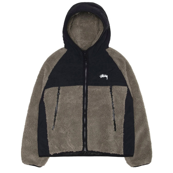 Stussy Sherpa Paneled Hodded Jacket 118530