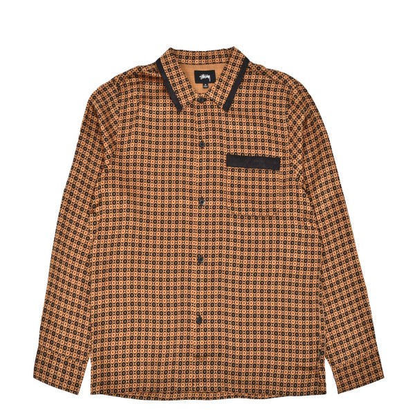 Stussy Geo Satin LS Shirt