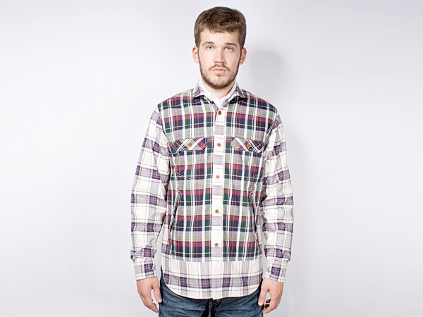 Comme des Garcons Junya Watanabe Man Multicolor Plaid Shirt