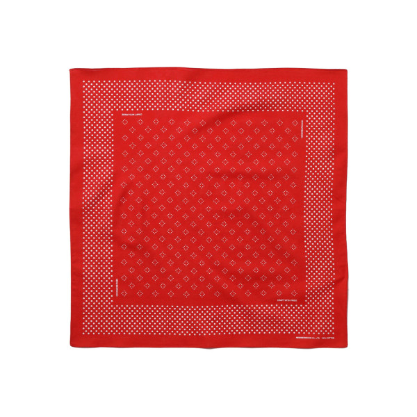 Neighborhood Dot Pattern Bandana 242BXNH-AC01 Red