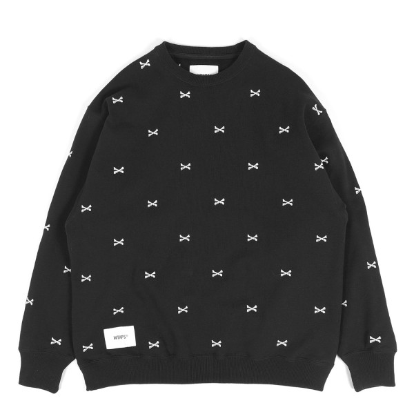 Wtaps Crossbones Crewneck Sweatshirt 222ATDT-CSM25