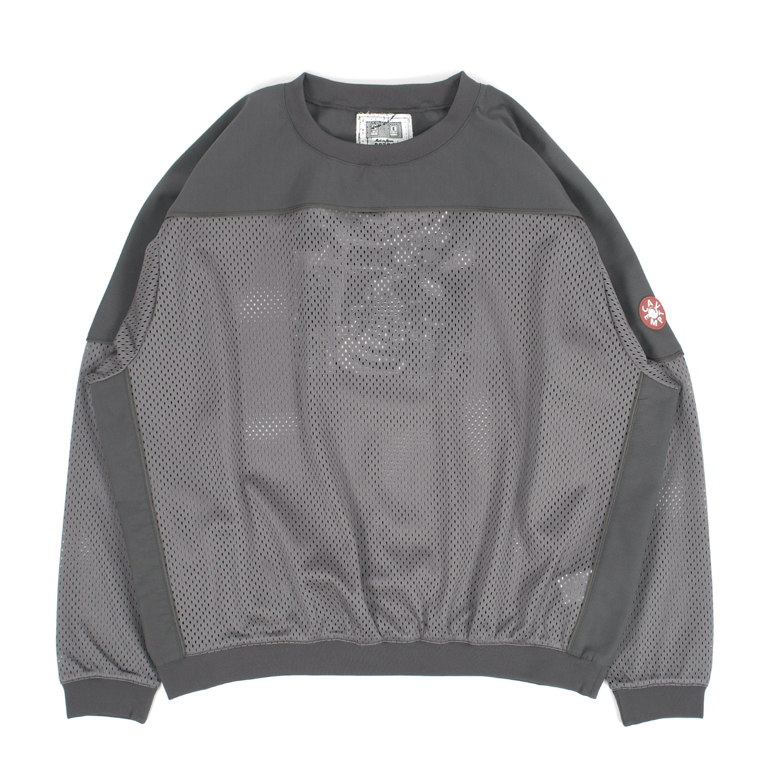Cav Empt Side Mesh Loose Waffle Knit in Biege | Blues Store