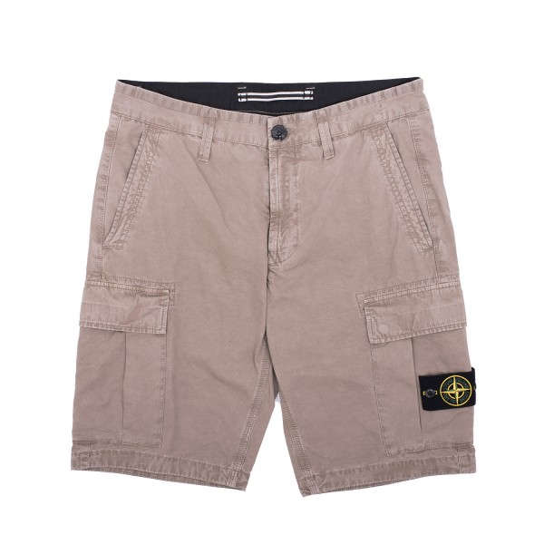 Stone Island Garment Dyed Bermuda Shorts