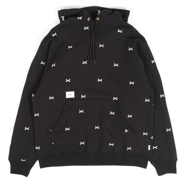 Wtaps Crossbones Hooded Sweatshirt 222ATDT-CSM26