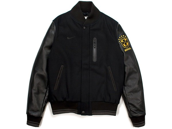 Nike Brasil Black Pack Varsity Jacket