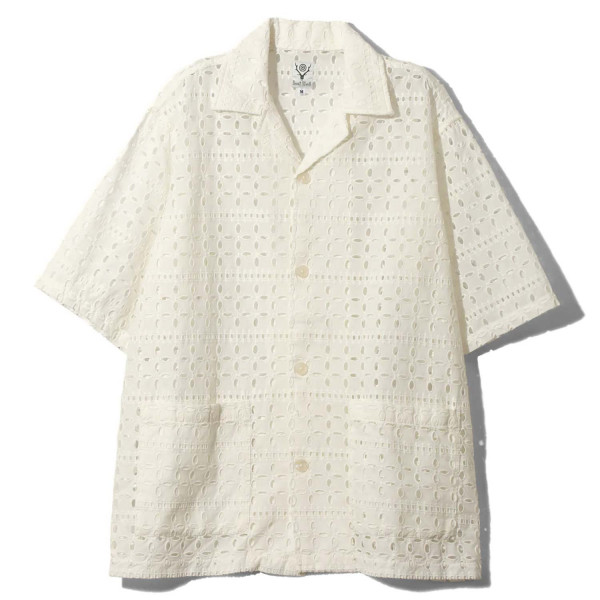 South2 West8 Cabana Shirt SX701 White