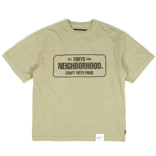 Neighborhood Sulfur Dye Crewneck T-Shirt 231OKNH-CSM04