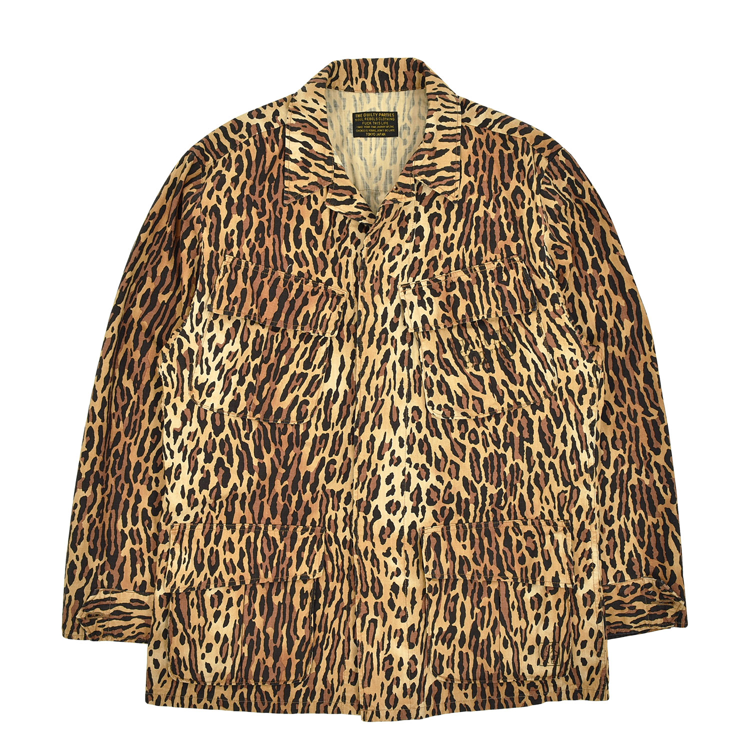 Wacko Maria Leopard Fatigue Jacket Type-6 | FIRMAMENT - Berlin