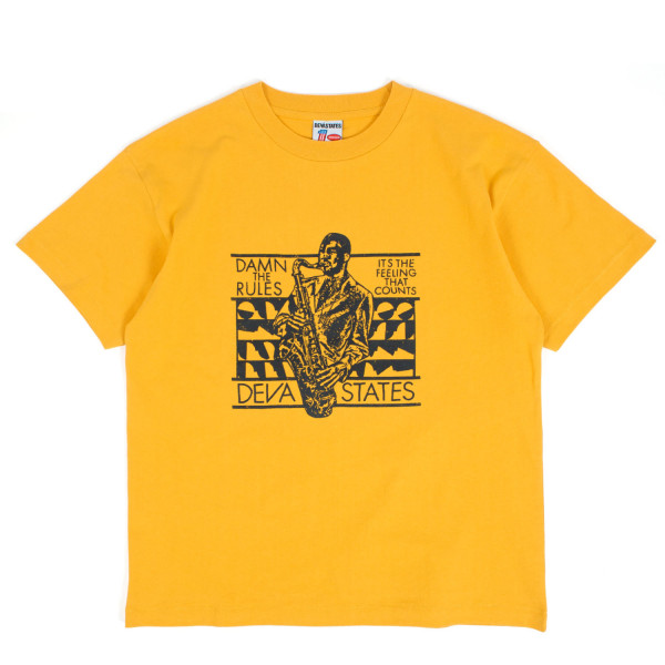 Deva States Train GFX T-Shirt DSA2Y205S26 Yellow