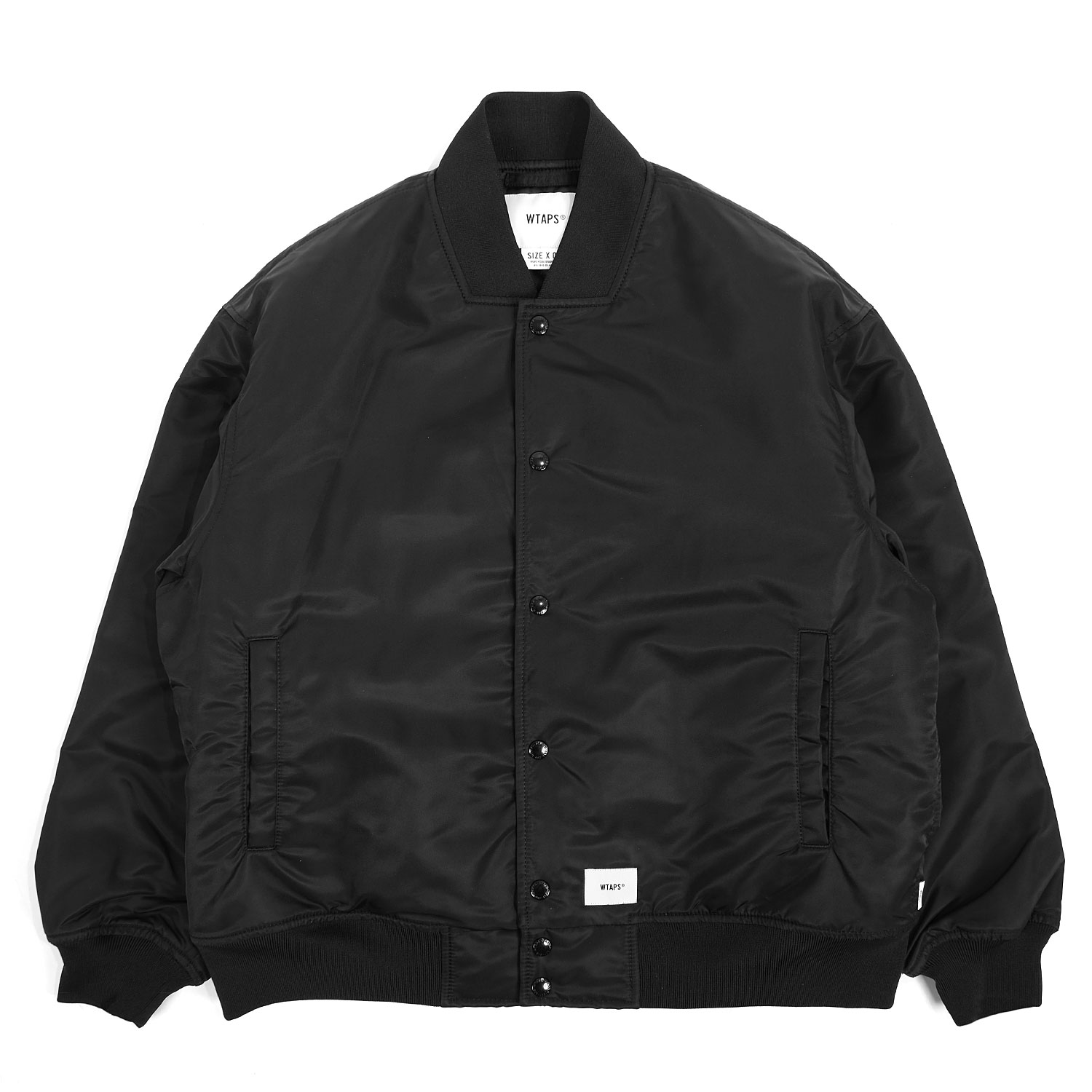 WTAPS TEAM JACKET BLACK XL