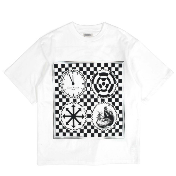 Ecstatic Research Guide T-Shirt 26AW-EX-27 White