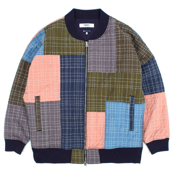 FDMTL Sashiko Rinse Bomber Jacket FA26JK21C Khaki