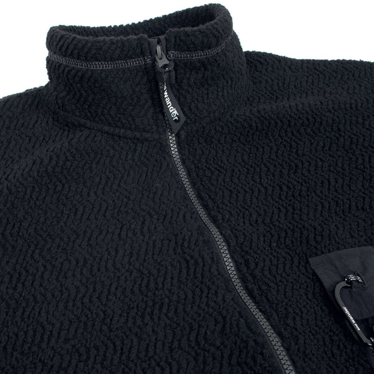 and Wander Re Wool JQ Stand Zip Jacket | FIRMAMENT - Berlin