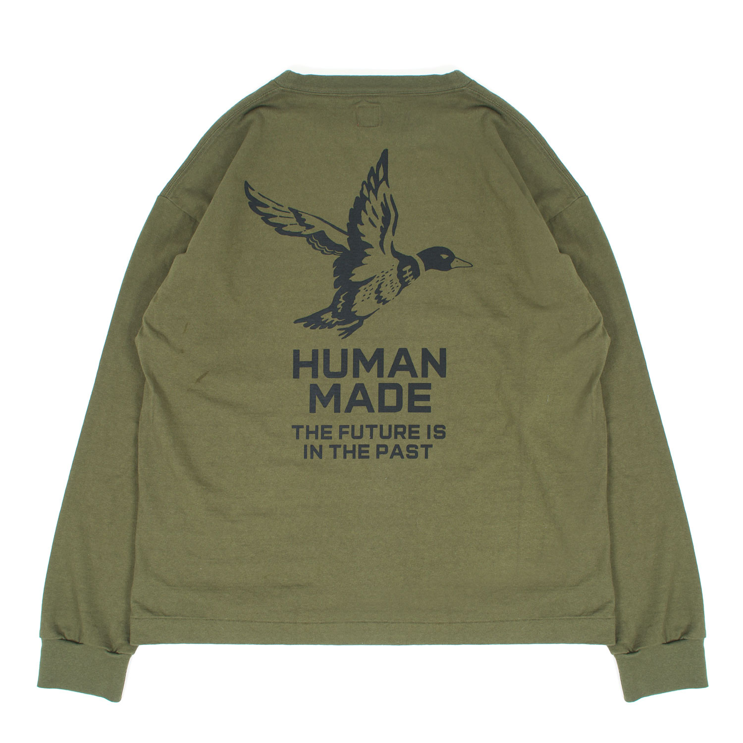 HUMAN MADE カーキ 長袖シャツ Human Made Graphic Longsleeve T-Shirt | FIRMAMENT - Berlin Renaissance