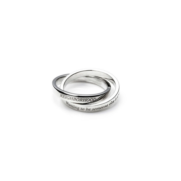 Neighborhood Silver Double Ring 241IVNH-AC02